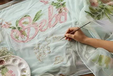 Botanical & Gold Art